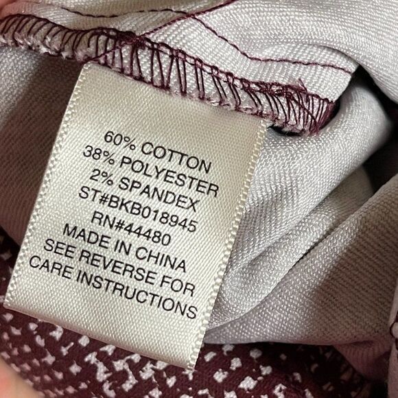 Love Fire Plaid Stretchy Pants 9 - Picture 9 of 9